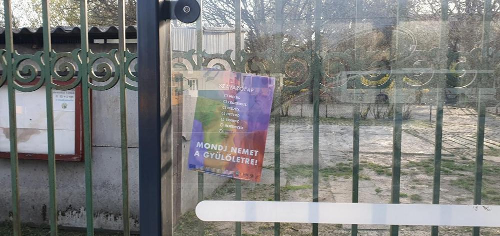 Plakátolási nehézség. 