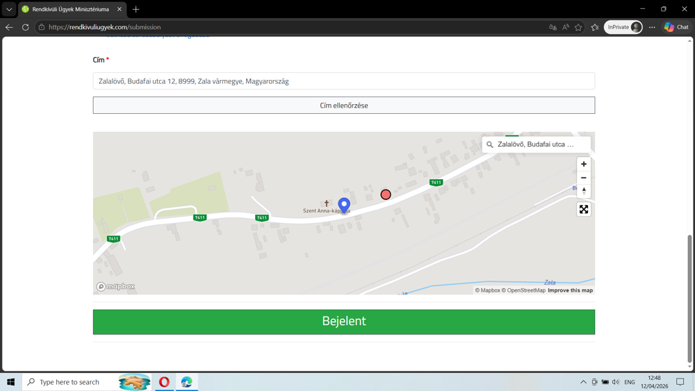 A reszeg szavazok beleesnek egy hatalmas arokba zalalovo-Budafan, mert nincs jarda Nagymanyoki Jozsitol Tornyosekig.